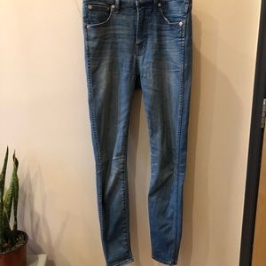 Madewell Light Wash Skinny Jeans